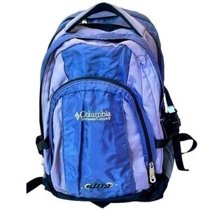 COLUMBIA BUGA BAG HIKING OUTDOORS SCHOOL TRAVEL BACKPACK, PURPLE LAVENDER